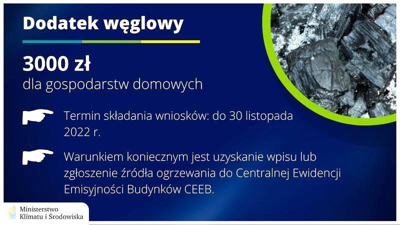 Gdzie po dotacje na węgiel? Zasady, terminy i wymagane dokumenty