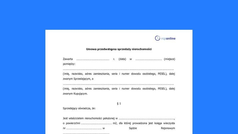 Umowa przedwstępna przy sprzedaży nieruchomości – jak uniknąć kosztownych błędów?