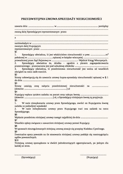 Akt notarialny nieruchomości