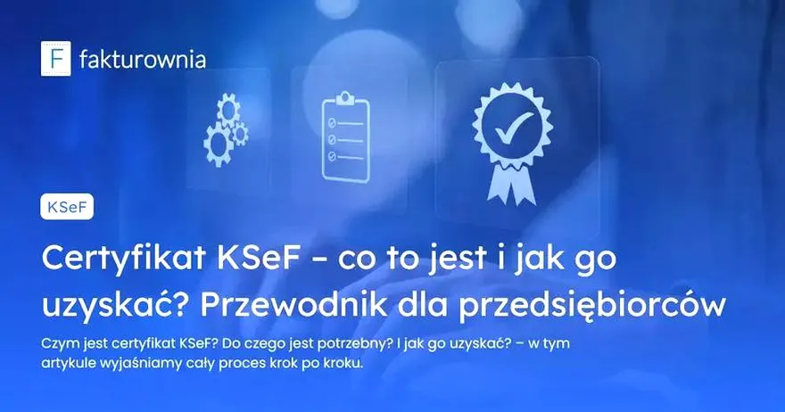Certyfikat KSeF