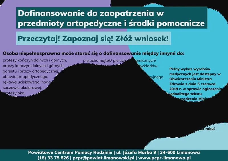 Dofinansowanie przedmiotów ortopedycznych