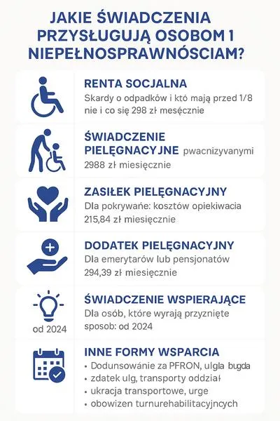 Dokumenty do zasiłku pielęgnacyjnego