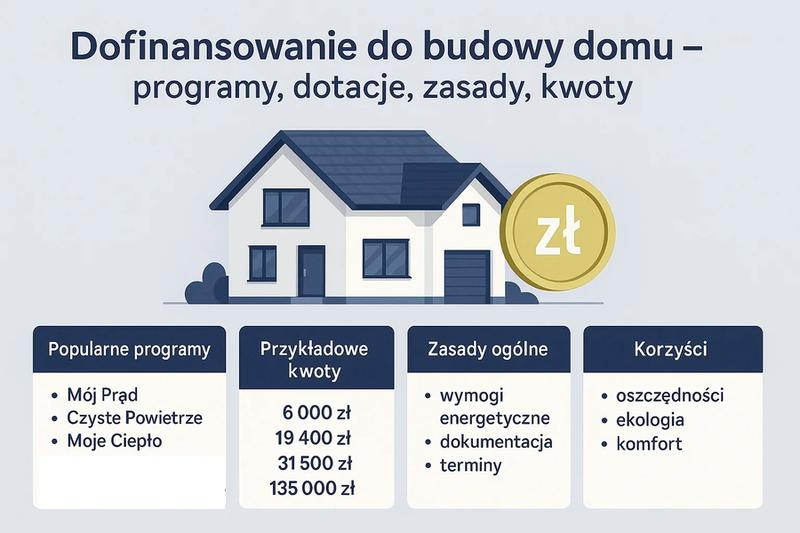Dotacje na budowę domu
