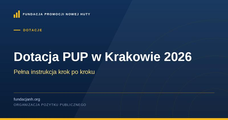 Dotacje z PUP