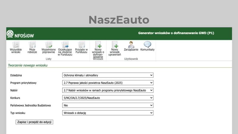 Pomoc przy wnioskach o dofinansowanie