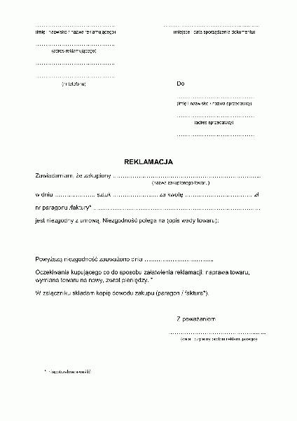 Prawa konsumenta