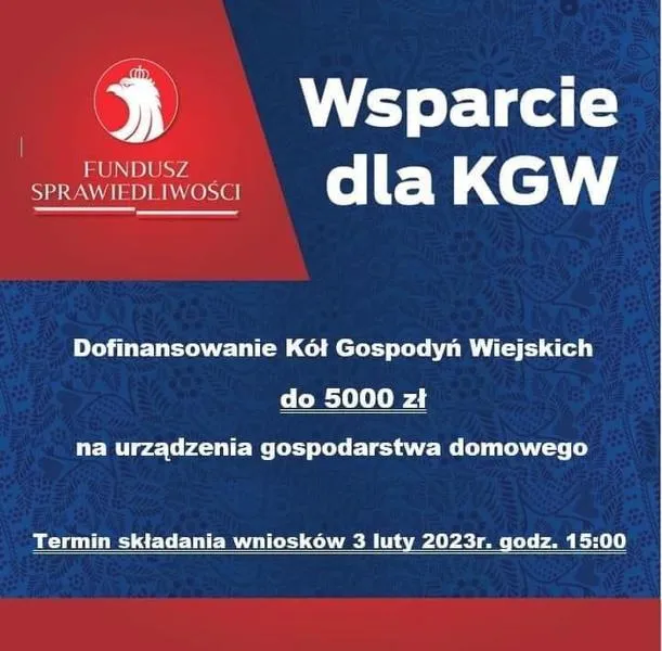 Rozliczenie dotacji dla KGW