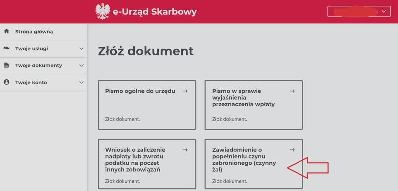 Uniknięcie kary skarbowej