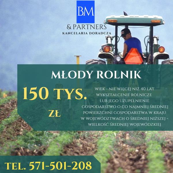 Wsparcie dla młodych rolników