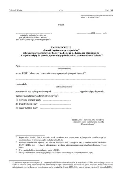Wsparcie finansowe dla rodziców