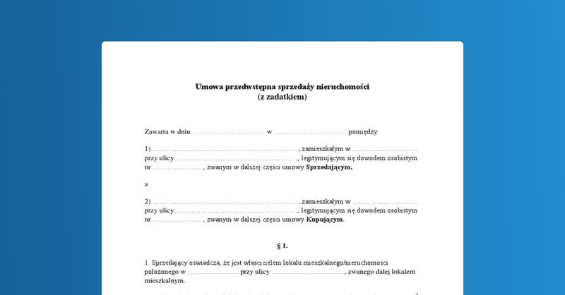 Zadatek czy zaliczka
