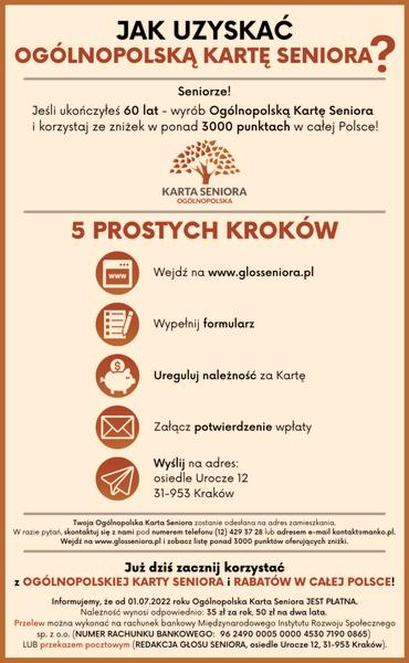 Zniżki dla seniorów