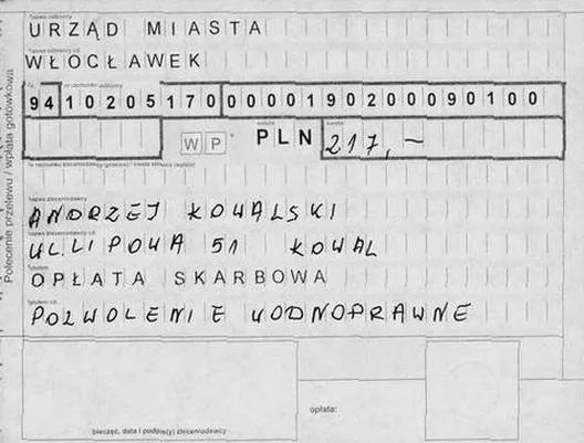 Zwolnienia z opłaty skarbowej